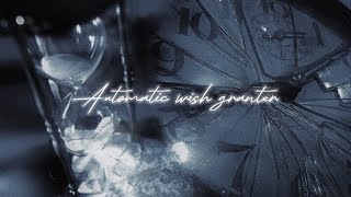 Automatic wish granter spell. Anything you think of manifested instantly without subliminals.