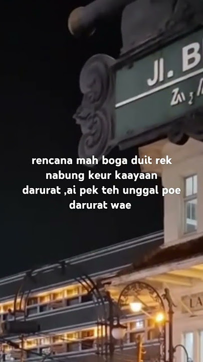 Eleh ku darurat mah || quotes sunda