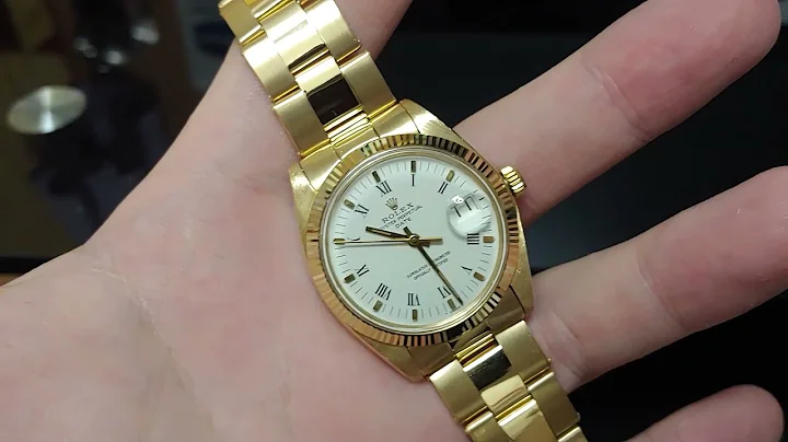 Rolex 勞力士 1503 Date 18K yellow gold, 金錶是否太炫富, 太高調, 太老土? - 天天要聞