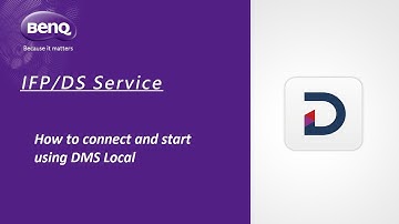 [BenQ FAQ] Public Display Product_How to connect and start using DMS Local?