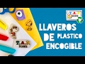 Como hacer llaveros de plastico encogible - TAP ZONE