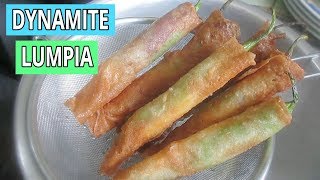 Dynamite Lumpia With Corned Beef And Cheese | Dynamite Lumpia Recipe