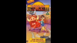 Opening to On Holiday with Timon and Pumbaa UK VHS (1997)