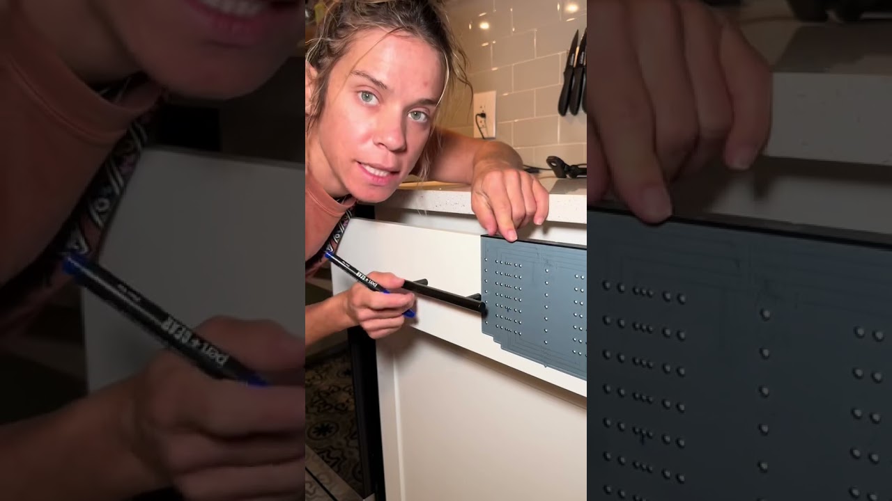 Как я установил новые ручки для шкафа