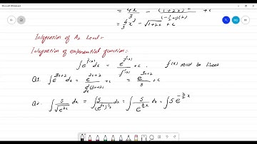 Alevel Maths:P3:Integration (Basic Rules)
