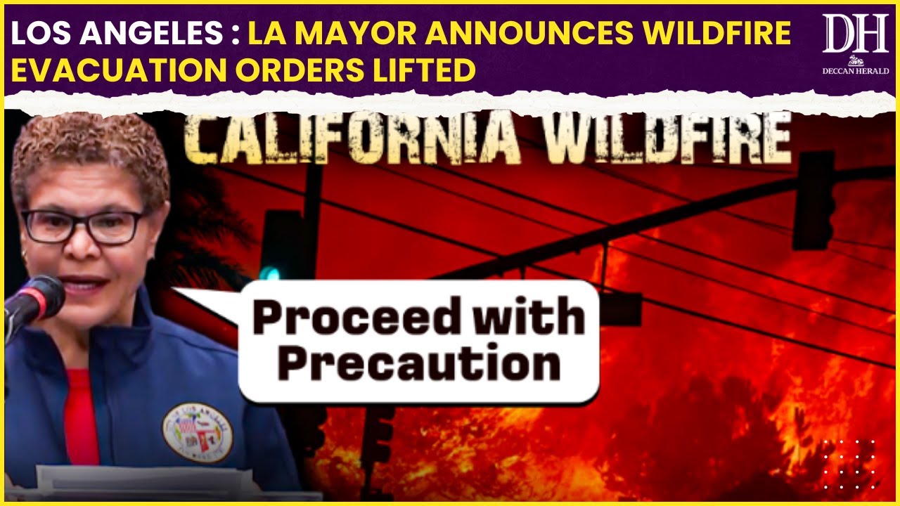 Los Angeles Wildfire: LA Mayor announces wildfire evacuation orders ...