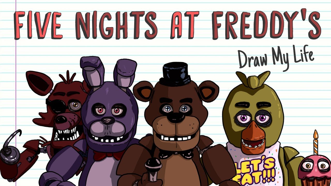 FIVE NIGHTS AT FREDDY'S | Draw My Life