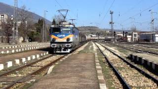БЖК с товарен влак с 6 машини през Карлово