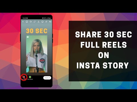 How To Share Full Reels On Instagram Story | How To Post 30 Sec Reel On Instagram Story | Full Reels