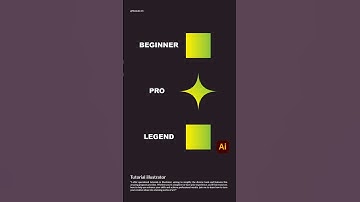 Adobe Illustrator Tips - How to Draw a Star Light Vector Like a Pro   #IllustratorTips