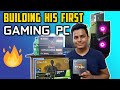 Noob builds PC for the First Time | 1 Lakh Rupees Full setup PC Build for a Friend [HINDI]