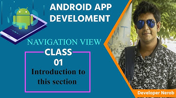 Android Bangla tutorial introduction to navigation drawer in android studio