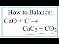 Balancing Chemical Equations Concepts