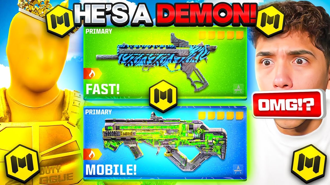 COD MOBILE PRO built my DEMON META LOADOUT on Warzone Rebirth Island ...
