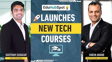 EduHubSpot Launches Cutting-Edge Tech Courses | Upgrade Your Tech Skills in 2025
