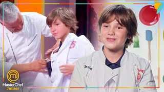 La primera chaquetilla es para ¡JESÚS | MasterChef Junior 10