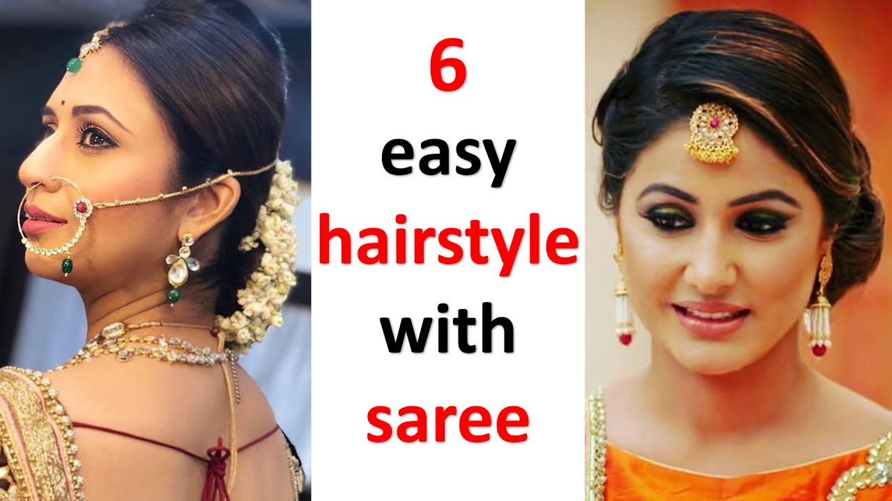 new classic french bun hairstyle || french roll hairstyle for saree || easy  hairstyles - YouTube