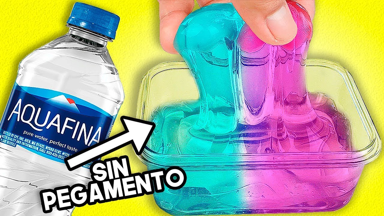 Cómo hacer slime sin pegamento