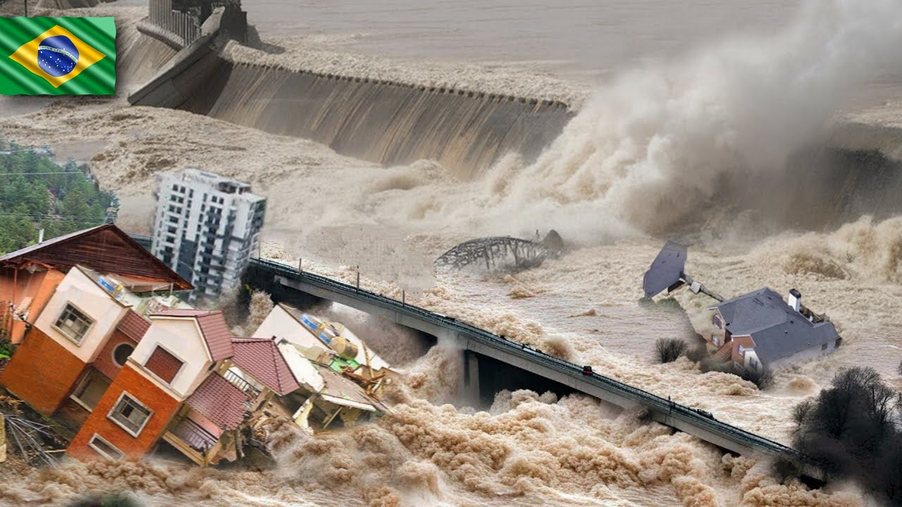 Tsunami in Brazil! São Paulo sinks, massive floods hit the entire city ...