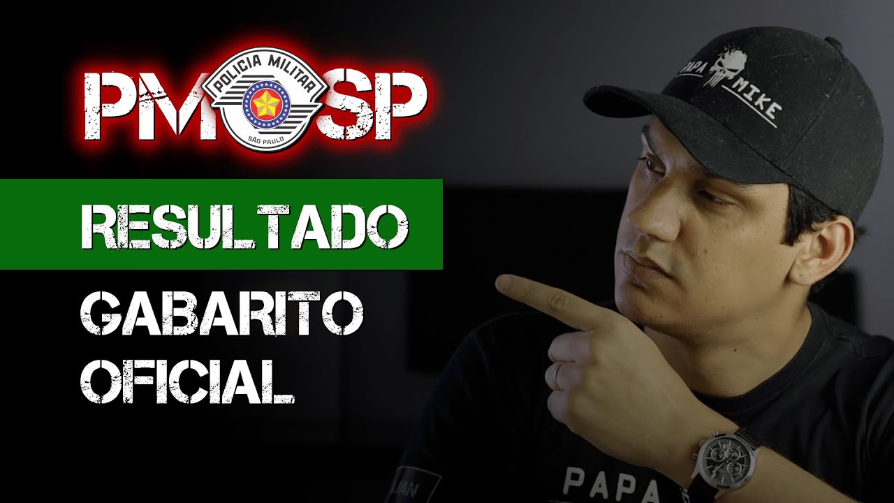 Saiu o GABARITO (resultado) da prova Soldado PM SP 2022 FGV – 04/09/2022 | por Leandro Fajan