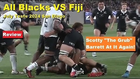 Review: All Blacks VS Fiji July 2024 San Diego. Reactions, Analysis, & Recap