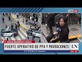Nuevo operativo de Migraciones en la Ciudad: buscan inmigrantes ilegales en Flores