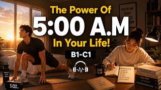 Talk About the 5 A.M. Lifestyle in English | Real English Conversation