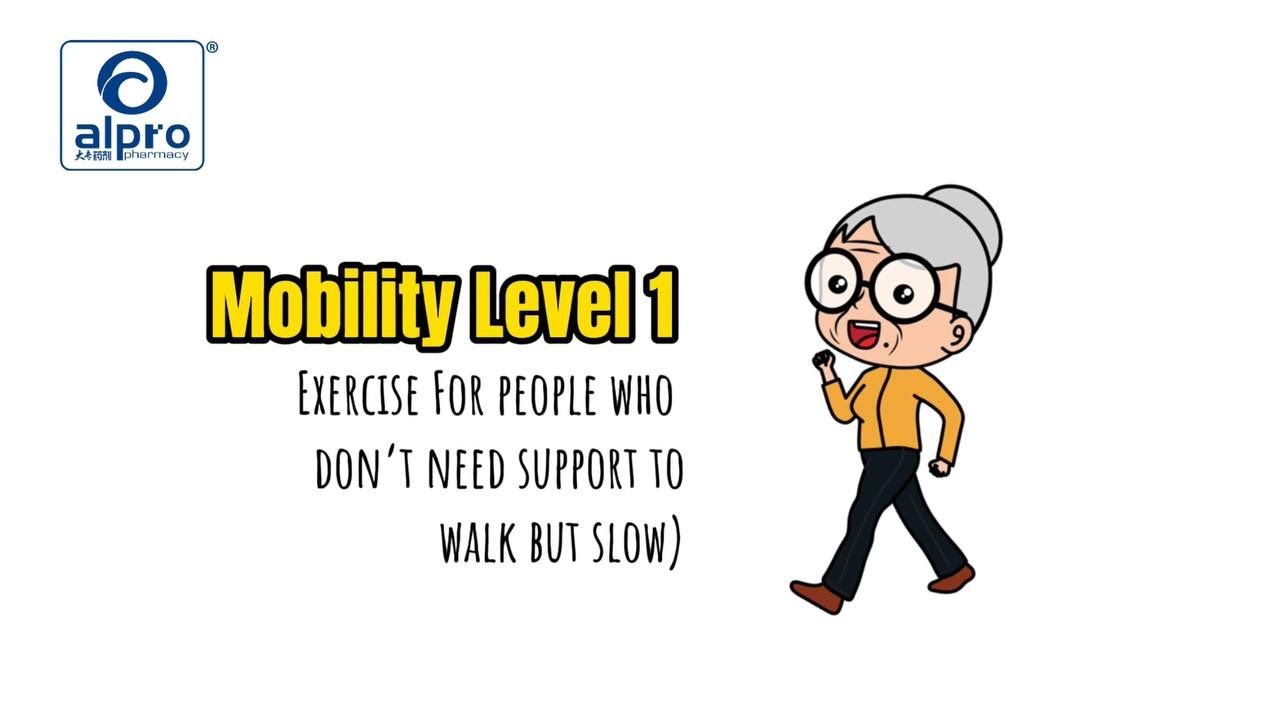 Mobility Recovery Exercise for Elderly Walking