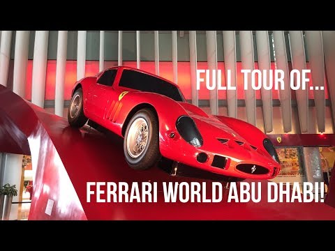 Tour of Ferrari World Abu Dhabi
