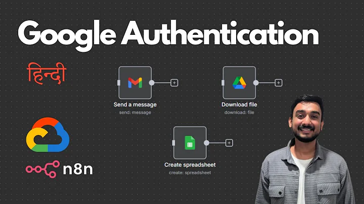 Setup Google Credentials in n8n in 5min [Hindi]