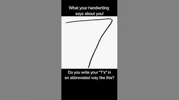 Your personality is reflected in your handwriting. Link in the description to get your own chart