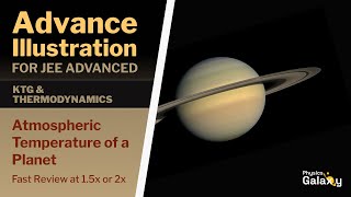 48. Advance Illustration | KTG and Thermodynamics | Atmospheric Temperature of a Planet