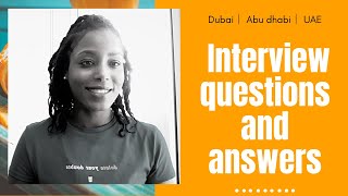 Common Interview Questions for Dubai〢 Abu Dhabi 〢 UAE