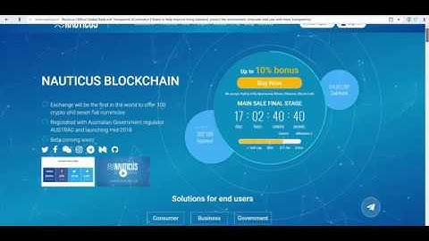 [ICO] Nauticus - Better Banking & E-Commerce using Blockchain Technology