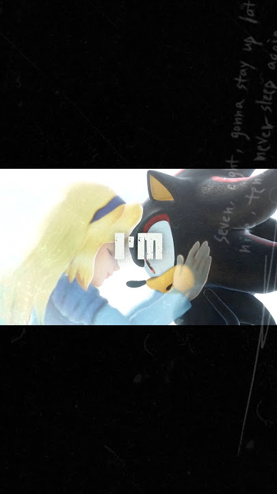 It's all on me..I'm so tired #sonic #sonicthehedgehog #shadowthehedgehog #sonic3 #shadow #sonic2