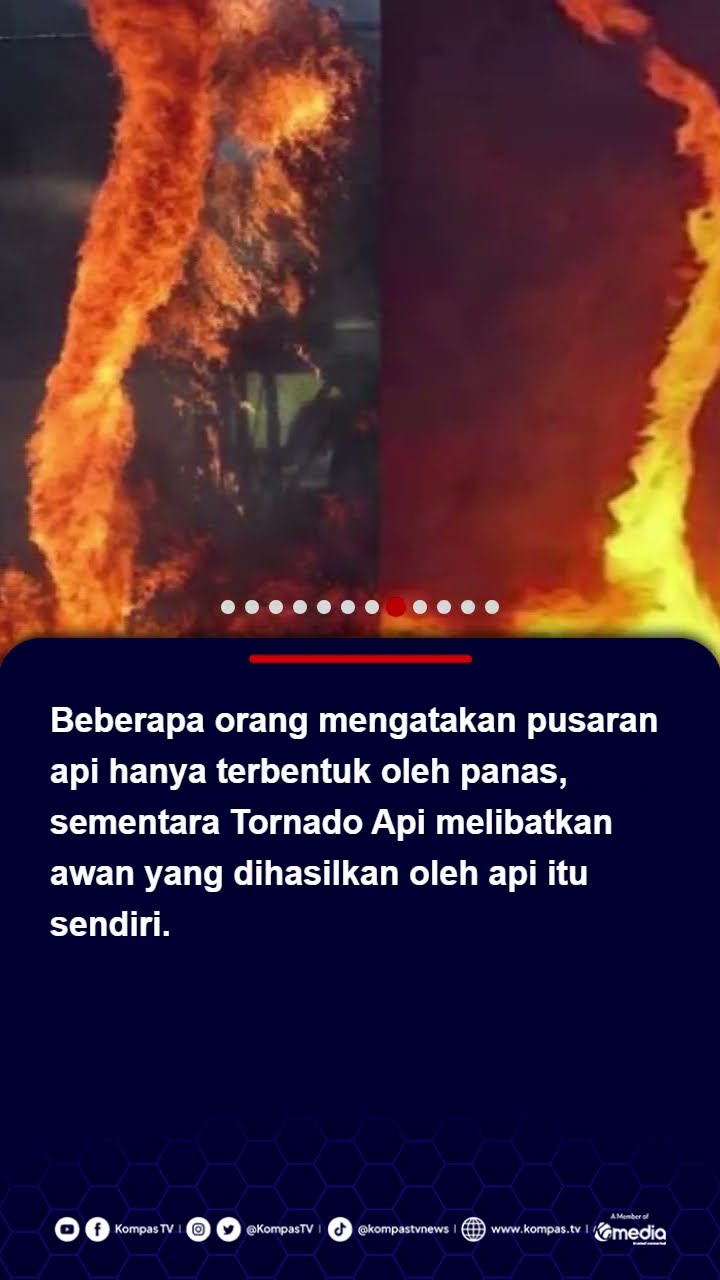 Setelah Kebakaran Hebat, California Terancam Dilanda Tornado Api #kebakarancalifornia #tornadoapi