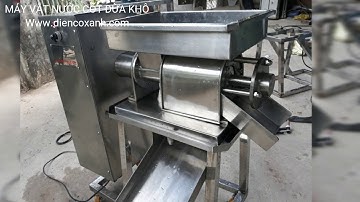 Máy Vắt Nước Cốt Dừa Tự Động - điện cơ xanh