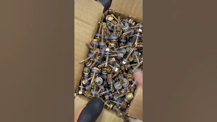 How to Install China Hardware Yellow Zinc Plated Hex Head Self Drilling Screws