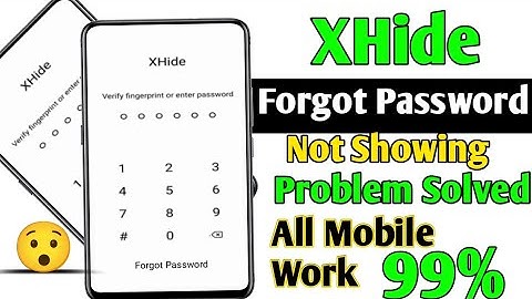 "Infinix XHide Password Recovery 2025 | 100% Working As Ke Related Fix!"#InfinixXHide