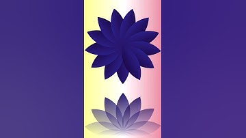 #coreldraw | Blue flower in coreldraw | #shorts #shortvideo #new #flowers @ms_computer15