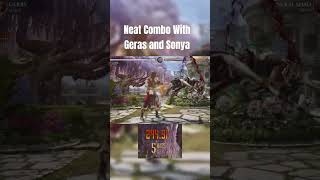 Easy Geras & Sonya Combo gaming mk fypyoutube shortvideo combos clips sonyablade fgc fypシ