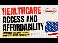 Healthcare Access and Affordability | The real reason american health care is so expensive