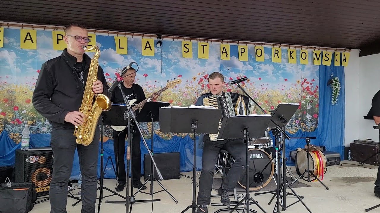7 czerwca 2025 WSPANIAŁA Ludowa ZABAWA w GĄSAWACH z Kapelą Stąporkowską Relacja na żywo