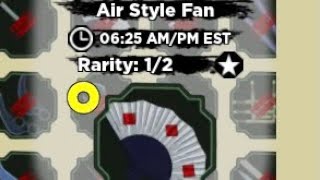 [TIPS] SHINDO LIFE: FASTEST ROUTES to AIR STYLE FAN