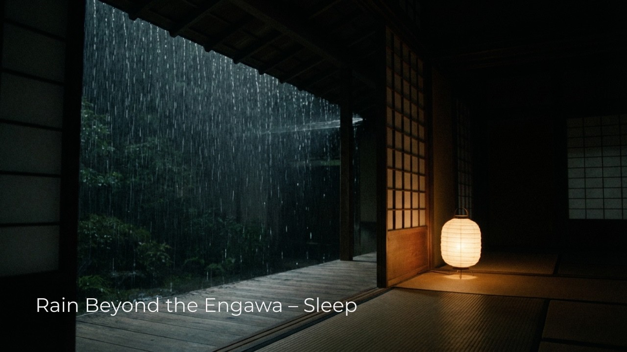 Rain Beyond the Engawa – Sleep