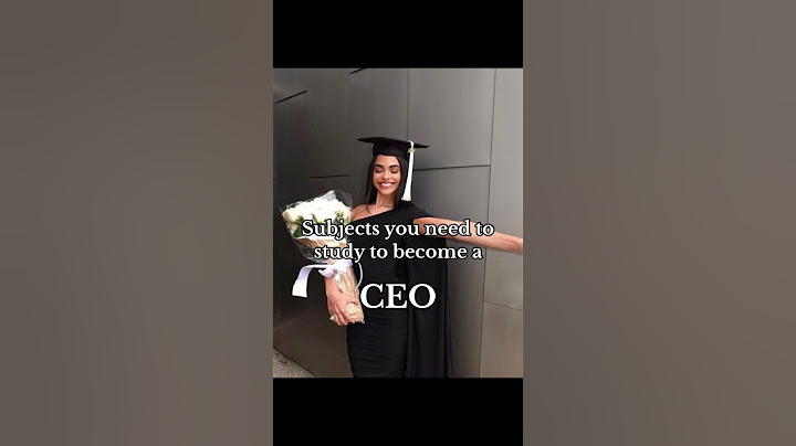 Do You Want to Be a CEO? 💵