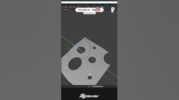 How to Model a Cheese Slice in Blender | Easy 3D Tutorial #blender #tutorial #polyeevee