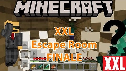 Minecraft: XXL Escape Room FINALE (Puzzle Map)