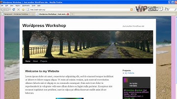 108 - Styling your website with the Twenty-Ten default Theme