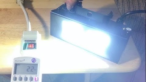 Cheap 40 Watt LED Strobe light Full Test and review.